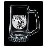Captain America Premium Etched Glass Stein